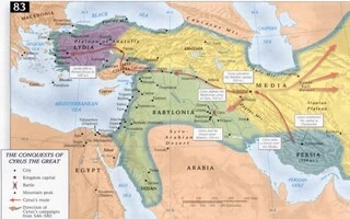 The old great empires map