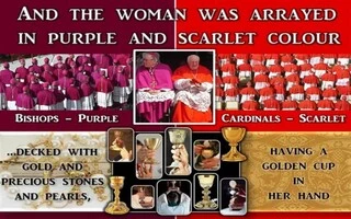 Purple and Scarlet Woman Image 