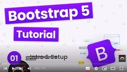 Bootstrap V5 playlist