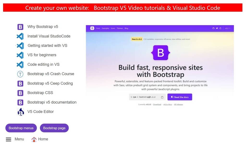 Build responsive sites with Bootstrap