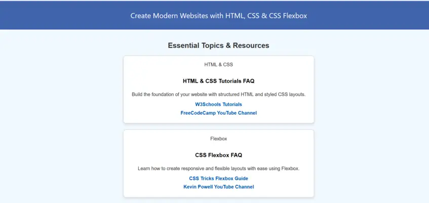 Vertical navigation menu
