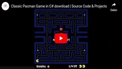 Pacman game with source code