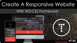 W3CSS Framework Create a responsive website