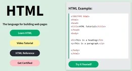 Learning HTML Online