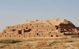 Ziggurat at Chogha Zanbil consecrated to the God Inshushinak