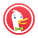 icons8 duckduckgo logo